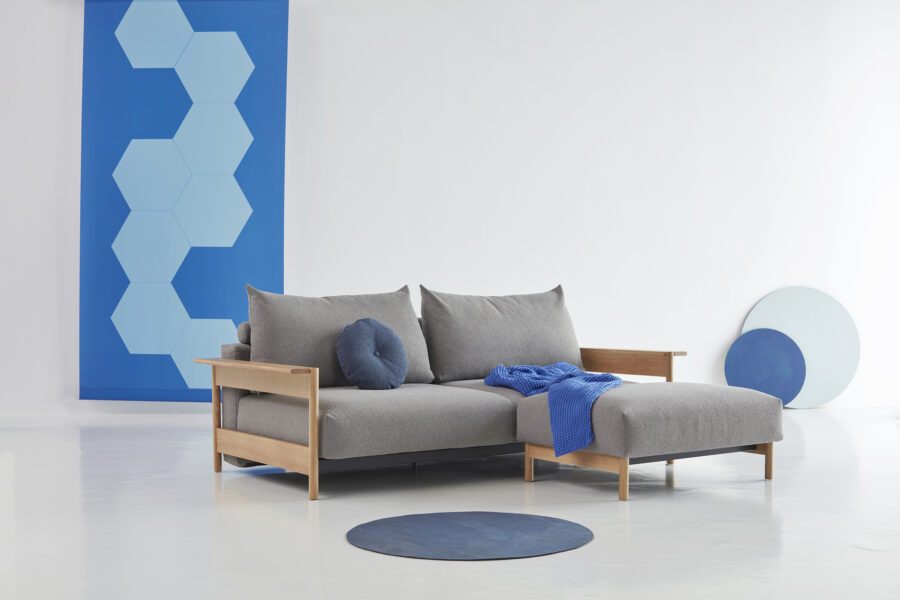 Innovation Living - Malloy Holz Schlafsofa – Bild 11