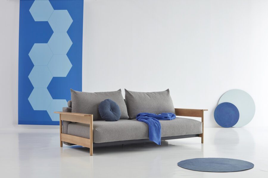 Innovation Living - Malloy Holz Schlafsofa – Bild 10