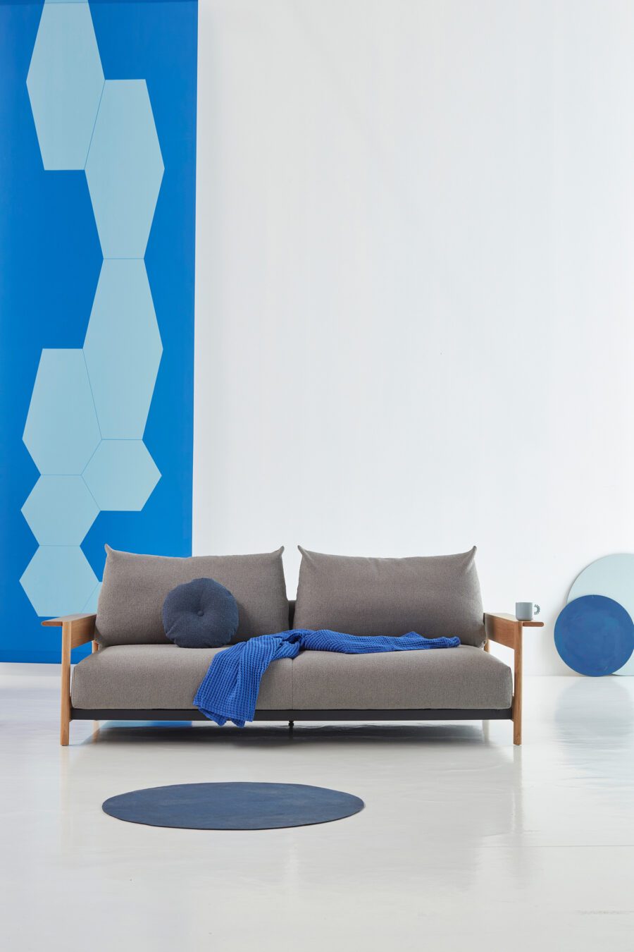 Innovation Living - Malloy Holz Schlafsofa – Bild 8
